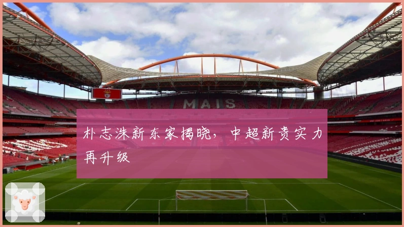 朴志洙新东家揭晓，中超新贵实力再升级